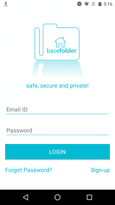 Screenshot of the application basefolder - #1