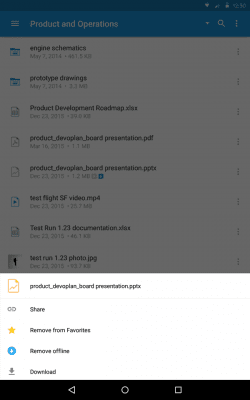 Screenshot of the application BOX - #5