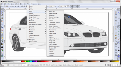 Screenshot of the application Inkscape - #1