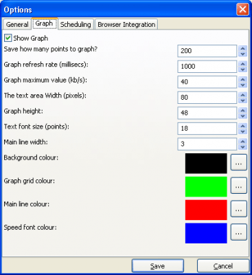 Screenshot of the application wxDownload Fast - #5