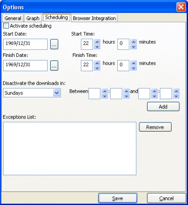 Screenshot of the application wxDownload Fast - #6