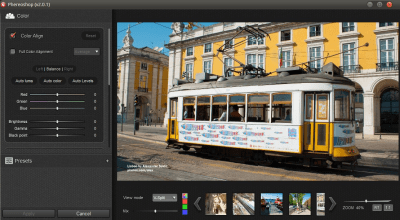 Screenshot of the application Phereoshop - #3