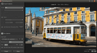 Screenshot of the application Phereoshop - #6
