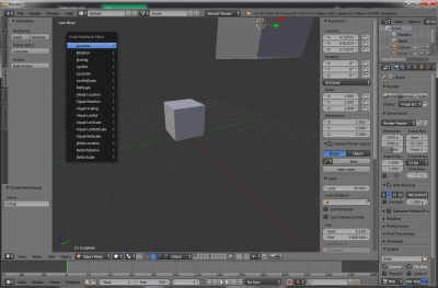 Screenshot of the application Blender - #5