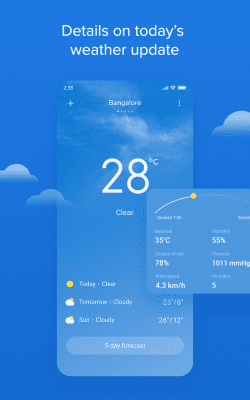 Screenshot of the application Weather - By Xiaomi - #1