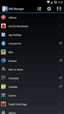 Screenshot of the application Multi Window Manager (Phone) - #1