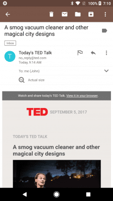 Screenshot of the application Nine - #6