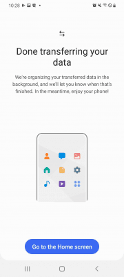 Screenshot of the application Samsung Smart Switch Mobile - #6