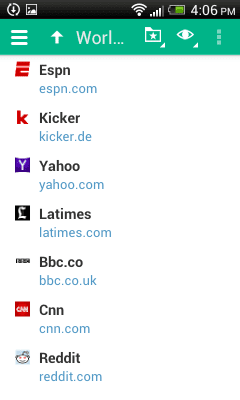 Screenshot of the application Eversync - #4