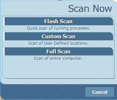 Screenshot of the application Immunet - #3