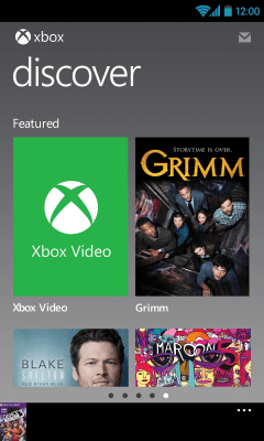 Screenshot of the application Xbox 360 SmartGlass - #3