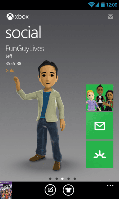Screenshot of the application Xbox 360 SmartGlass - #5