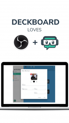 Screenshot of the application Deckboard - Computer Macros and OBS Remote - #3