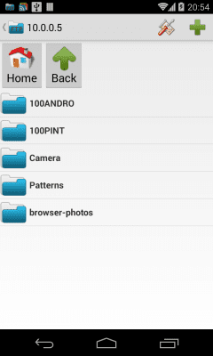 Screenshot of the application FTP Client - #3
