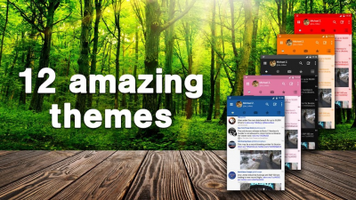 Screenshot of the application TweetCaster for Twitter - #6