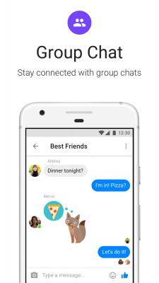 Screenshot of the application Facebook Messenger Lite - #4