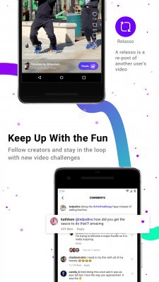 Screenshot of the application Facebook Lasso - short, fun videos - #4