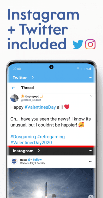 Screenshot of the application Maki: Facebook and Messenger in one app - #3