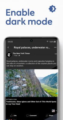 Screenshot of the application Maki: Facebook and Messenger in one app - #4