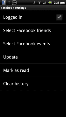 Screenshot of the application Smart extension for Facebook - #3