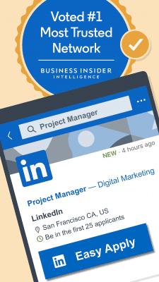 Screenshot of the application LinkedIn - #1