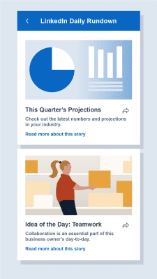 Screenshot of the application LinkedIn - #8