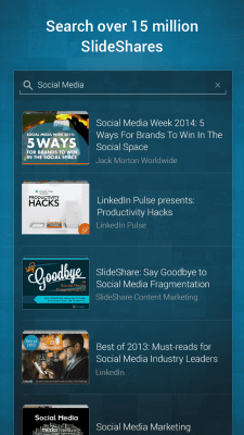 Screenshot of the application SlideShare - #7