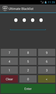 Screenshot of the application Axoft Blacklist - #8