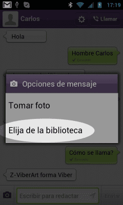 Screenshot of the application Z - Viber Art for Viber - #5