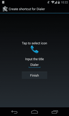 Screenshot of the application exDialer Shortcut Plugin - #2