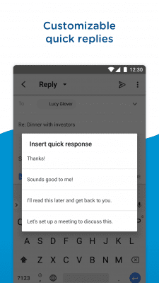 Screenshot of the application Boxer - Workspace ONE - #7
