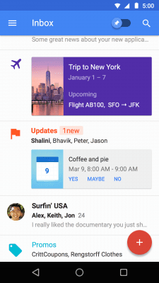 Screenshot of the application Inbox from Gmail - #2