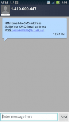 Screenshot of the application Find Phone Email Address - #4