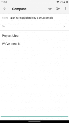 Screenshot of the application K-9 Mail - #4