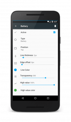 Screenshot of the application PowerLine - #3