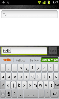 Screenshot of the application Alternative English Layouts - #1