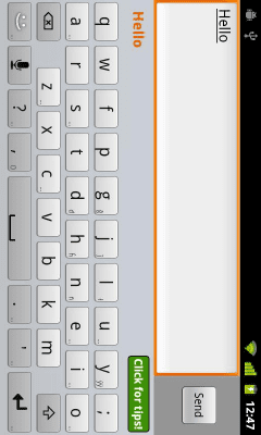 Screenshot of the application Alternative English Layouts - #3
