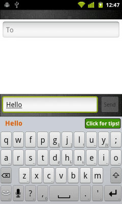 Screenshot of the application Alternative English Layouts - #4