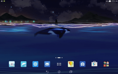 Screenshot of the application ASUS MyOcean (Live wallpaper) - #6