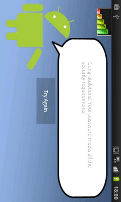 Screenshot of the application Check your password - #4