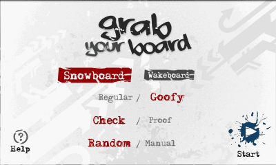 Screenshot of the application Grab Your Board - #1