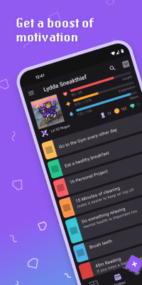 Screenshot of the application Habitica: Gamify your Tasks - #1