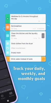 Screenshot of the application Habitica: Gamify your Tasks - #2