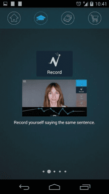 Screenshot of the application Nativox: improve English - #4