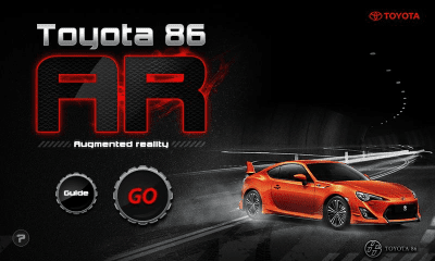 Screenshot of the application Toyota 86 AR - #1