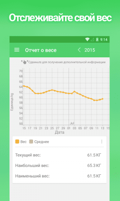 Screenshot of the application A reminder to drink water - #5