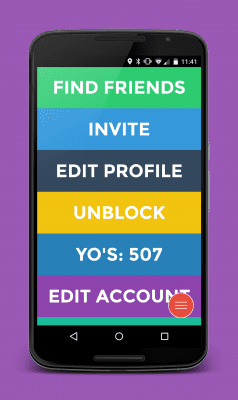 Screenshot of the application Yo - #3