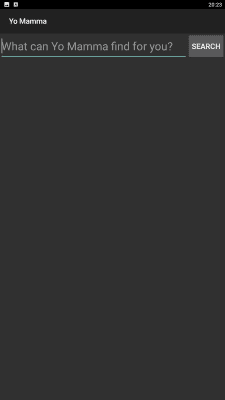 Screenshot of the application Yo Mamma - #4