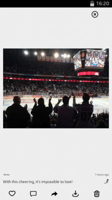 Screenshot of the application younited Events - #3