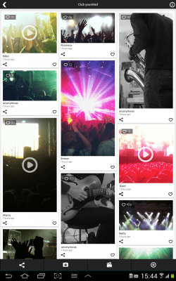 Screenshot of the application younited Events - #4